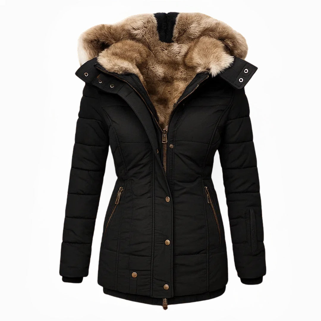 Tamara | Coat with soft lining de fur