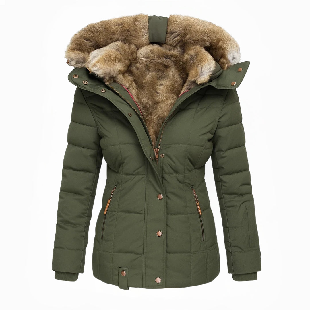 Tamara | Coat with soft lining de fur