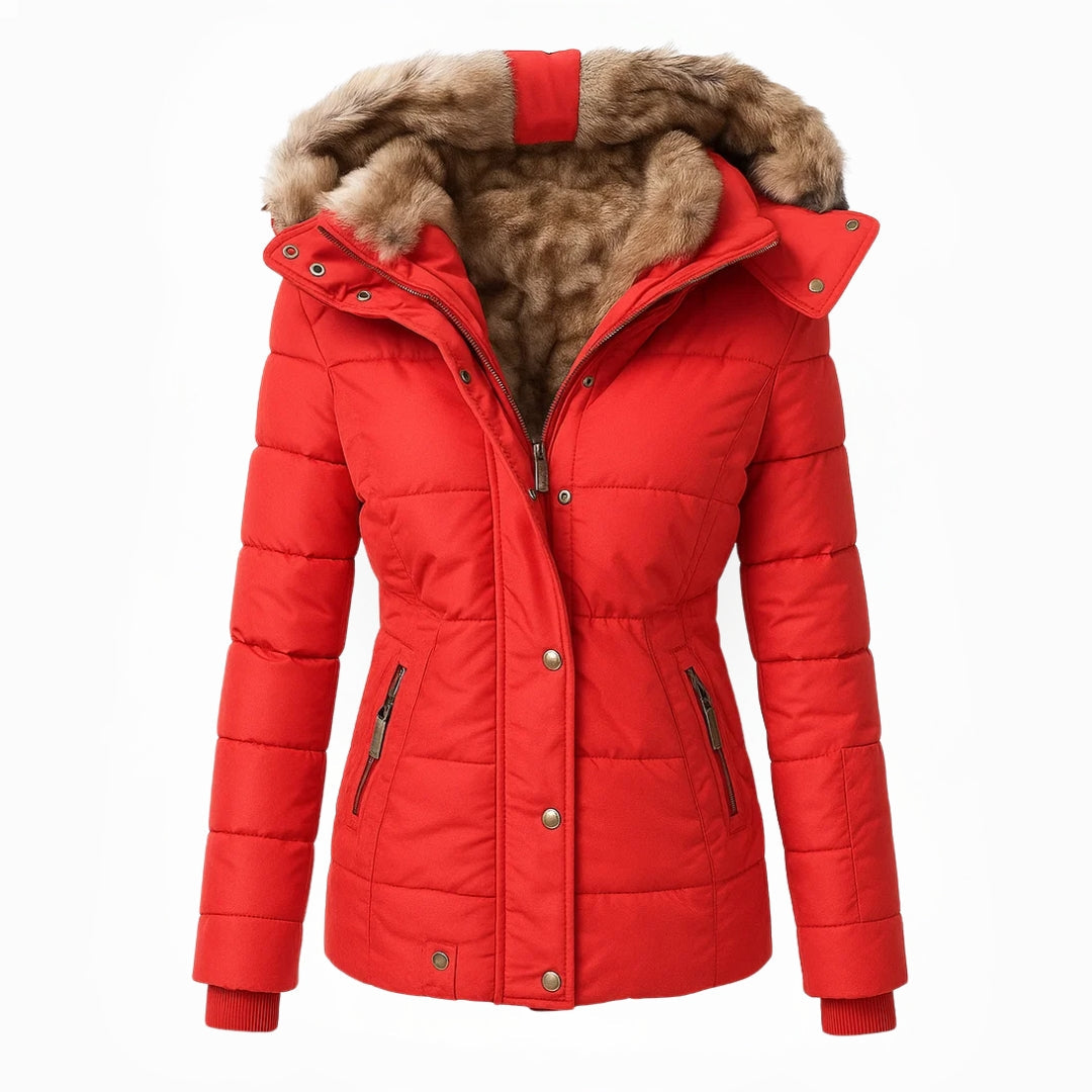 Tamara | Coat with soft lining de fur