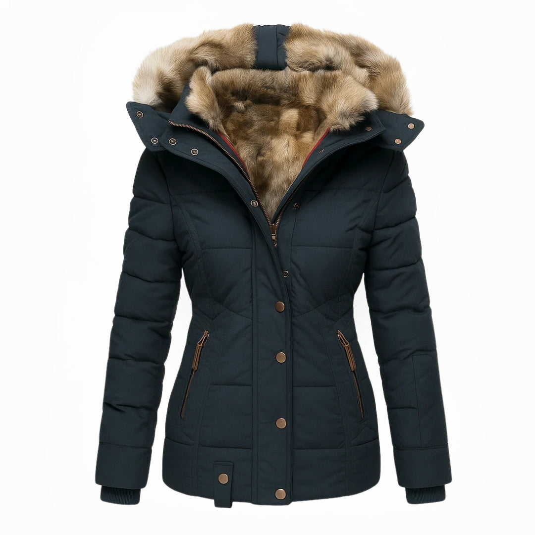 Tamara | Coat with soft lining de fur