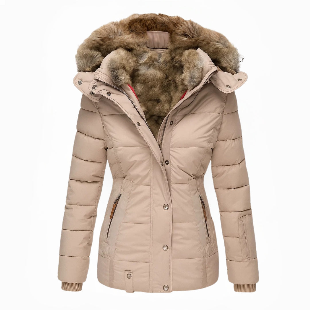 Tamara | Coat with soft lining de fur