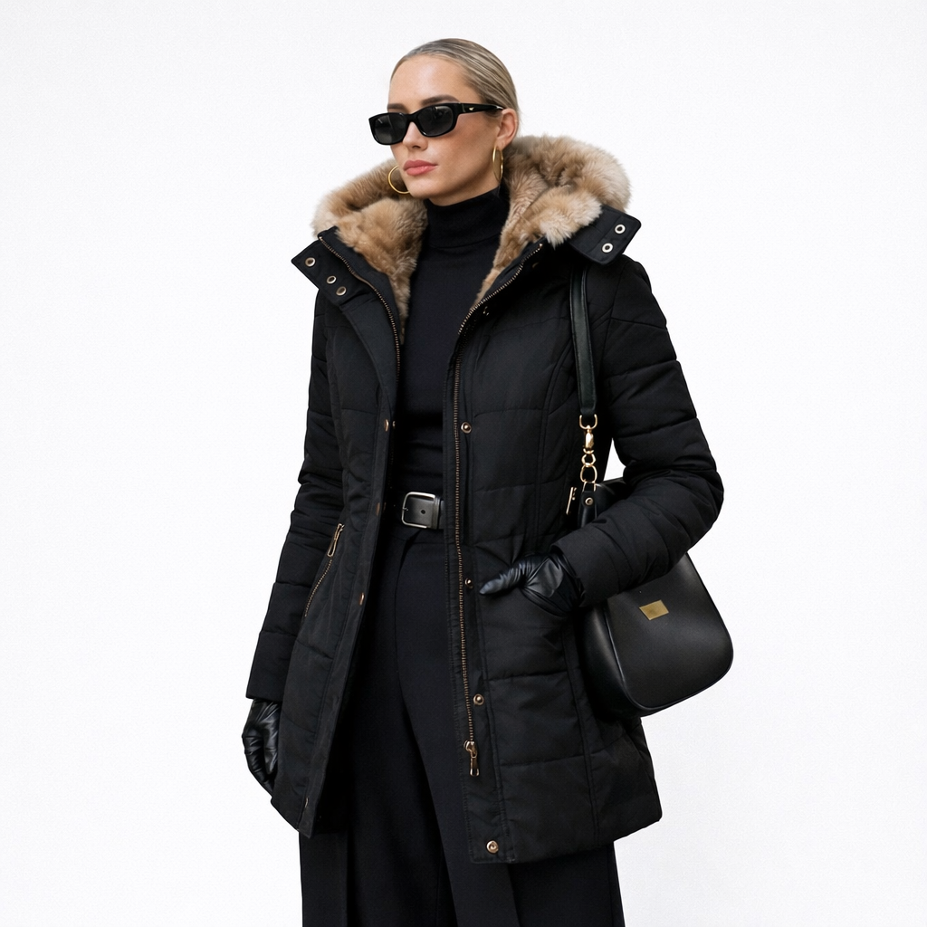 Tamara | Coat with soft lining de fur