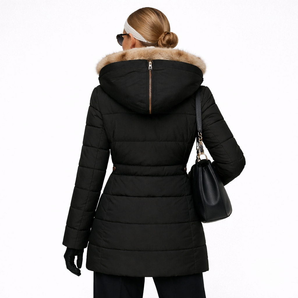 Tamara | Coat with soft lining de fur