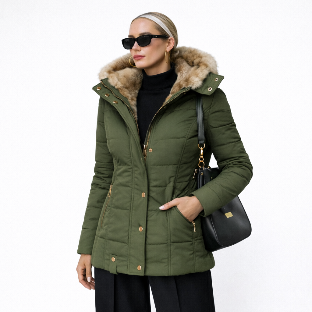 Tamara | Coat with soft lining de fur