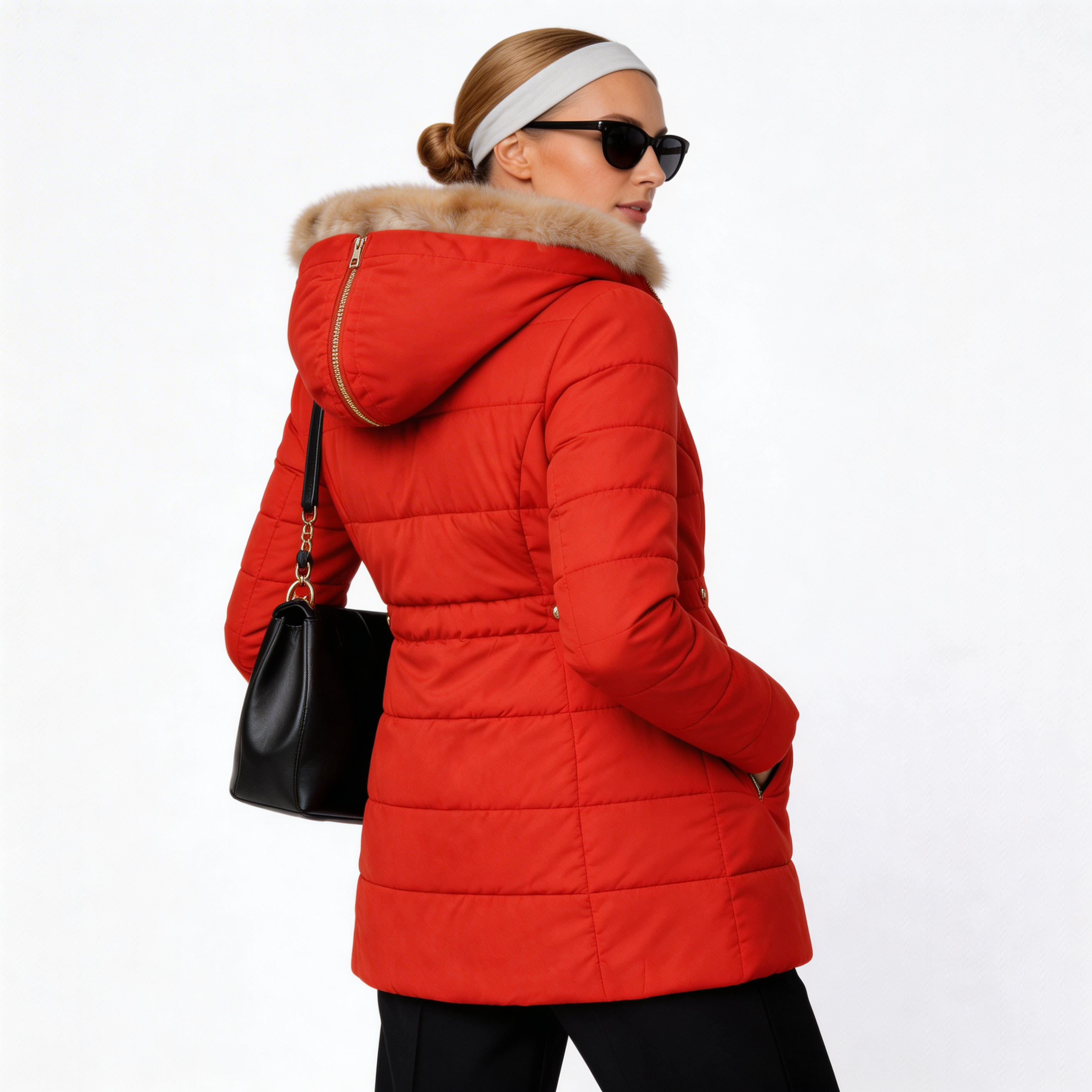 Tamara | Coat with soft lining de fur