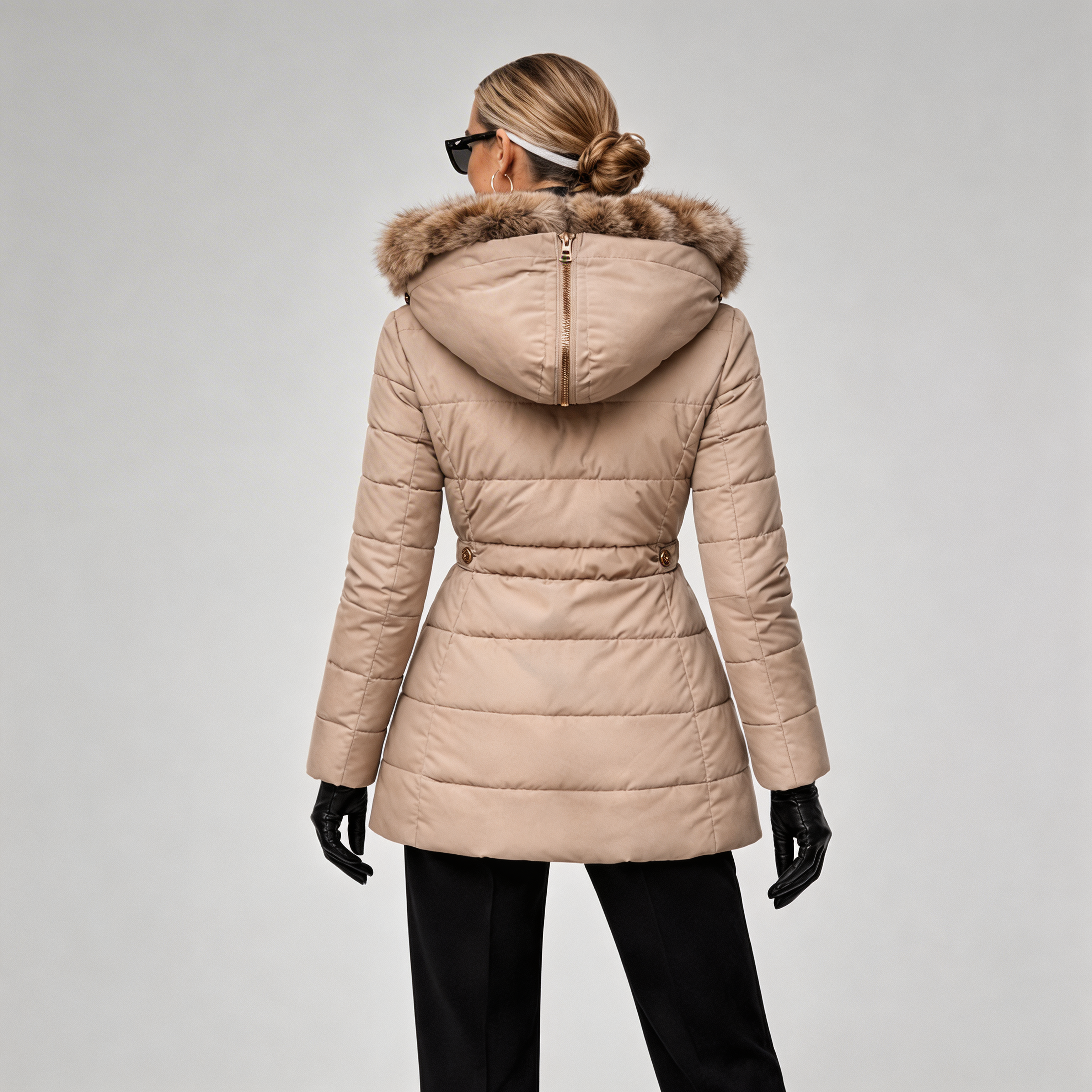 Tamara | Coat with soft lining de fur