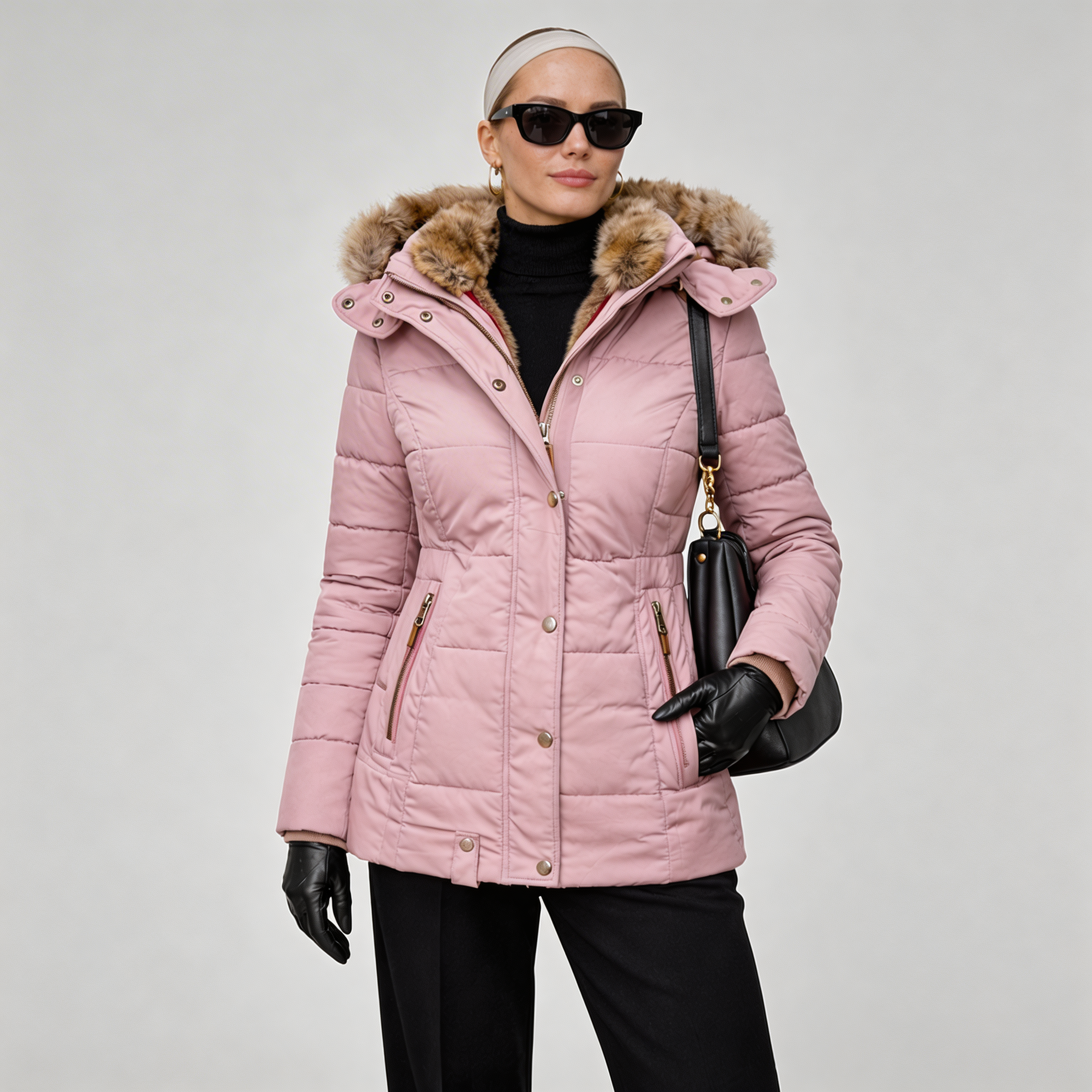 Tamara | Coat with soft lining de fur